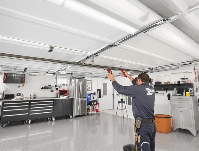 Overhead garage door repair service by West Whittier-Los Nietos Garage Door Repair in West Whittier-Los Nietos